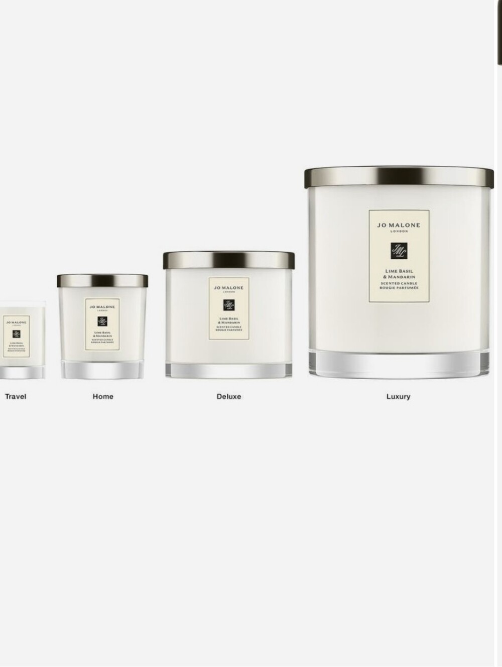 Jo Malone Lime Basil & Mandarin Candle 200g - Picture 6 of 16